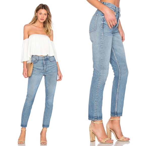 GRLFRND Denim - GRLFRND Karolina High Rise Skinny Jeans